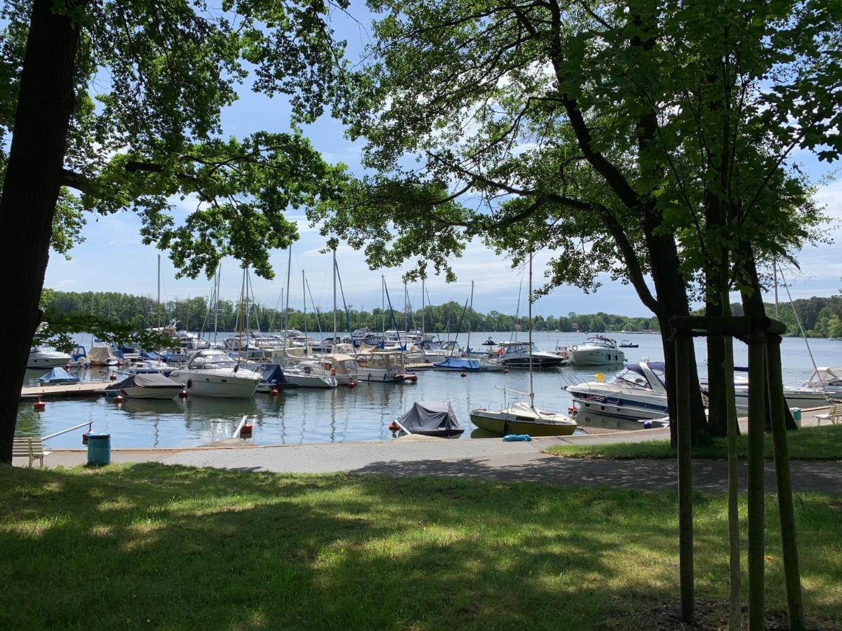 Bad Saarow Ferienhaus Am Hafen Esterno foto