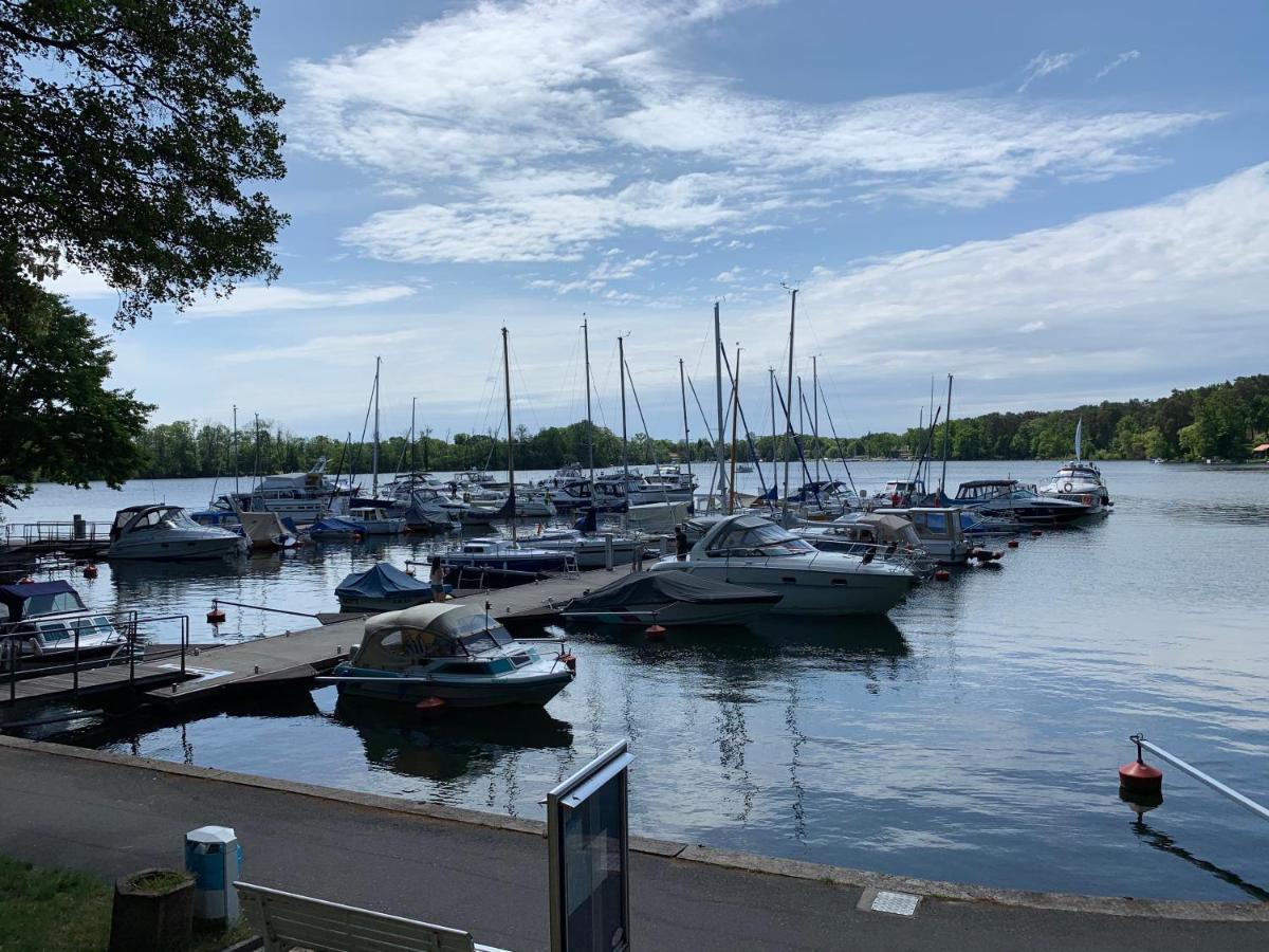 Bad Saarow Ferienhaus Am Hafen Villa Esterno foto